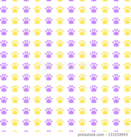 Yellow-purple paw background material Yellow-purple paw background material 133258943