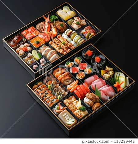 New Year dishes  133259442