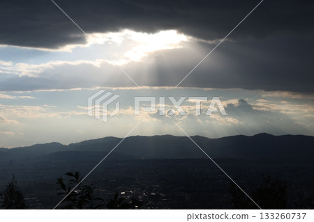 A view from the top of the mountain 133260737