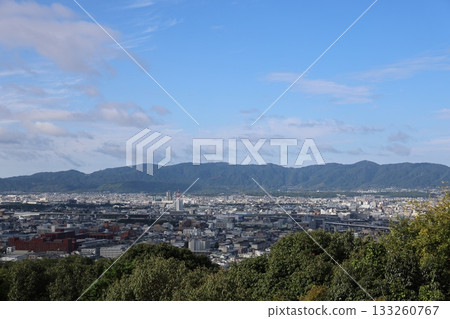 Clouds, blue sky and landscape Clouds, blue sky and landscape 133260767