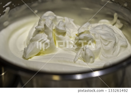 Whipped cream 133261492