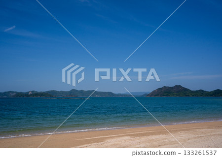 Sandy beaches of Setouchi islands Sandy beaches of Setouchi islands 133261537