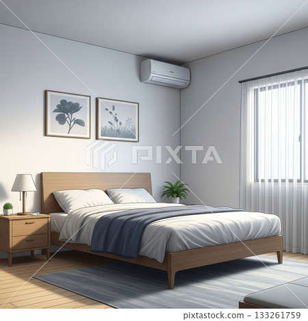 Quiet and cozy bedroom 133261759