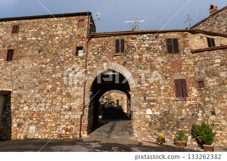 Castiglione d'Orcia is a village in the countryside of the Val d'Orcia Tuscany 133262382