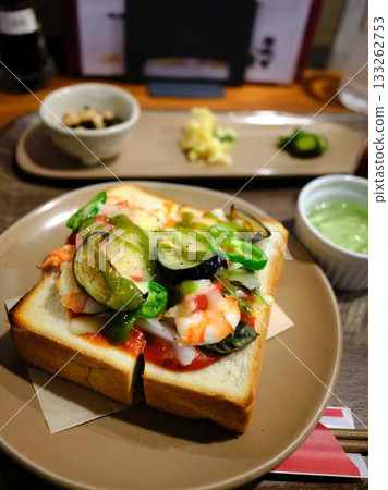 Pizza toast Pizza toast 133262753