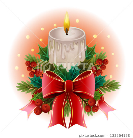 candle light holy night christmas decoration candle light holy night christmas decoration 133264158
