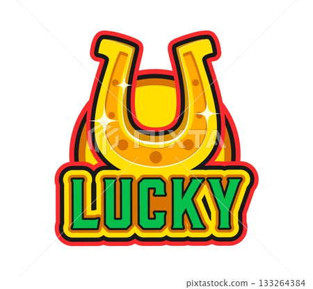 Golden horseshoe western and Wild West Y2K groovy sticker. Western history Y2K vector sticker, American cowboy 60s label. Wild West country culture patch with lucky golden horseshoe and typography Golden horseshoe western and Wild West Y2K groovy sticker. Western history Y2K vector sticker, American cowboy 60s label. Wild West country culture patch with lucky golden horseshoe and typography 133264384