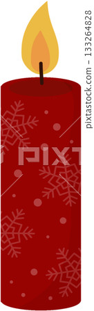 Christmas candle Christmas candle 133264828