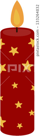 Christmas candle Christmas candle 133264832