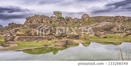 Natural Monument of Los Barruecos, Caceres, Spain 133266549