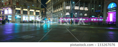 Anamorphic Lens - Tram in Piazza Duomo in Milan, Italy on 10-09-2025 133267076