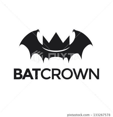 Dangerous bat with crown 133267578