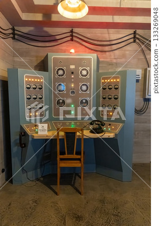 Nuclear Power Plant control panel Nuclear Power Plant control panel 133269048