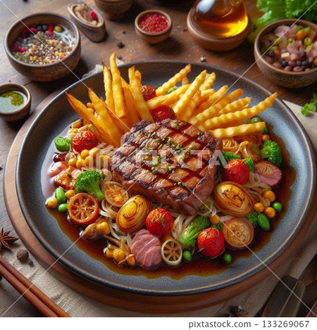 上鏡美食！俯瞰秋冬肉類菜餚！盤子裡堆滿了整塊的肉！ 133269067