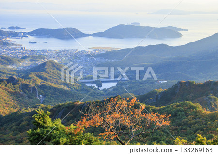 Shodoshima Kankakei autumn leaves 133269163