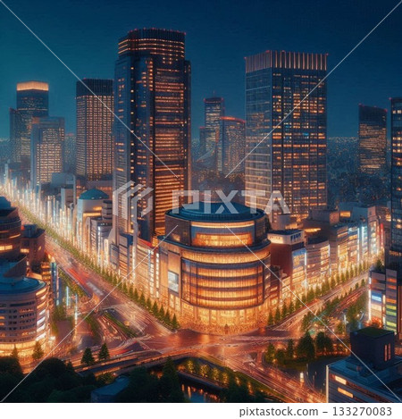 迷人的夜景！日本最大城市東京璀璨動人的秋冬城市景觀 133270083