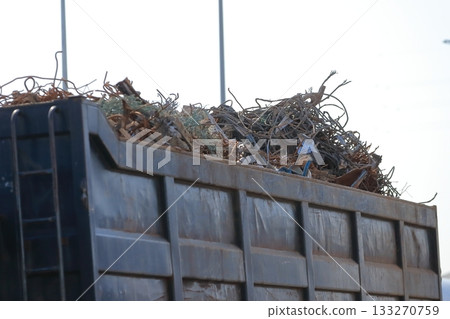 scrap transport vehicle scrap transport vehicle 133270759