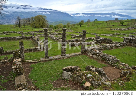 Ruins at the Hellenic Archaeological Park of Antigonea Ruins at the Hellenic Archaeological Park of Antigonea 133270868