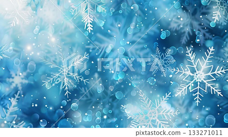 A Christmas blue background with small... - Stock Illustration ...
