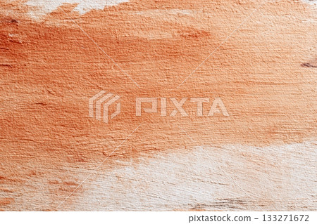 Painted Canvas Background Subtle Brush Marks Overhead View Abstract Texture Design Template 133271672