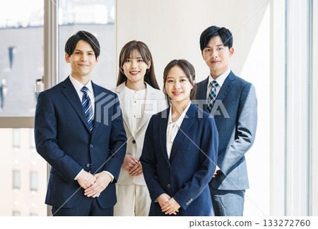 Portrait of a business person working in the office Portrait of a business person working in the office 133272760