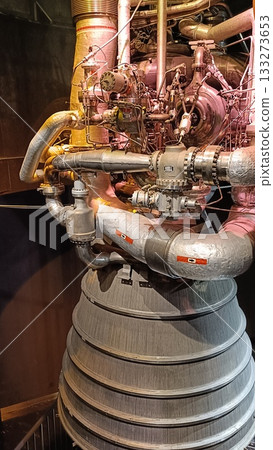 Old rocket engine parts 133273653