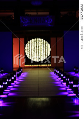 安神之火－位於岐阜縣關市龍泰寺的奇妙燈光藝術裝置，照亮了這座寺廟。 133273688