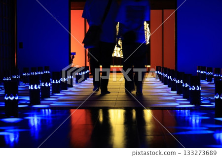 安神之火－位於岐阜縣關市龍泰寺的奇妙燈光藝術裝置，照亮了這座寺廟。 133273689