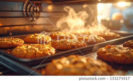 AI圖像：新鮮出爐的餅乾 133273917