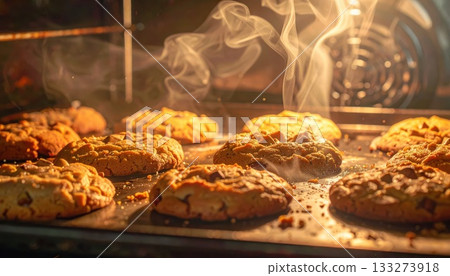 AI圖像：新鮮出爐的餅乾 133273918