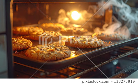 AI圖像：新鮮出爐的餅乾 133273919