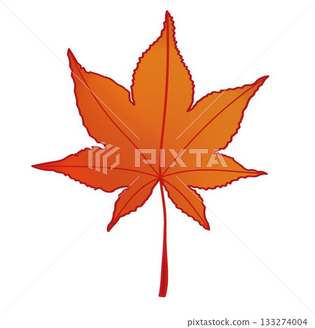 Illustration of autumn leaves Illustration of autumn leaves 133274004