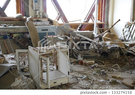 Kesennuma City Great East Japan Earthquake Remains (Health Room) Kesennuma City Great East Japan Earthquake Remains (Health Room) 133274158