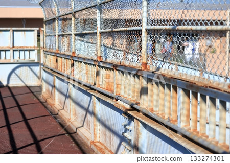 十字路口的行人天橋 十字路口的行人天橋 133274301