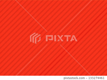 Kraft paper with red diagonal stripes 133274461