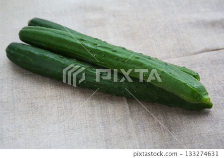 Vegetables on the table, cucumber Vegetables on the table, cucumber 133274631