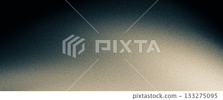 Abstract grainy gradient background, duotone dark to light noise texture banner backdrop poster header cover design 133275095