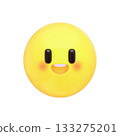 可愛的3D表情符號圖標 133275201