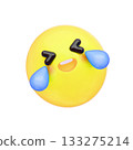 可愛的3D表情符號圖標 133275214
