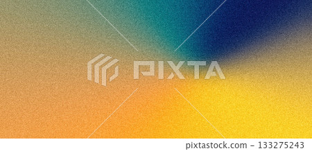 Vibrant grainy background, yellow blue noise texture abstract color gradient banner, poster header cover wallpaper design Vibrant grainy background, yellow blue noise texture abstract color gradient banner, poster header cover wallpaper design 133275243