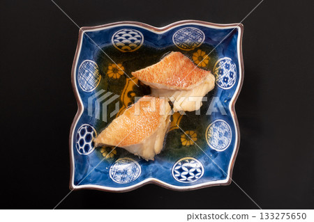 Simmered red fish Simmered red fish 133275650
