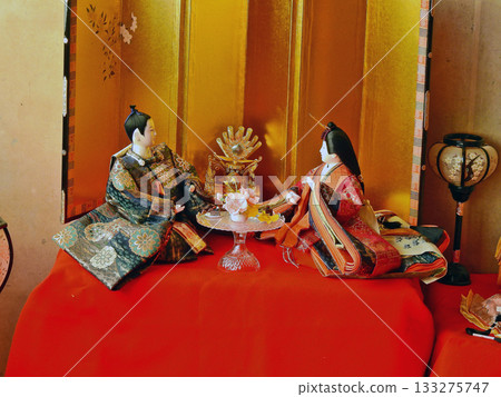 下關市調布藩武士宅邸展出的雛人偶原件 133275747