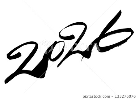 Brush lettering 2026 133276076