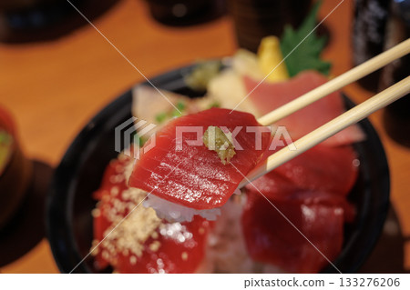 Yaizu Port Southern Bluefin Tuna Marinated Rice Bowl (Shizuoka Prefecture) 133276206