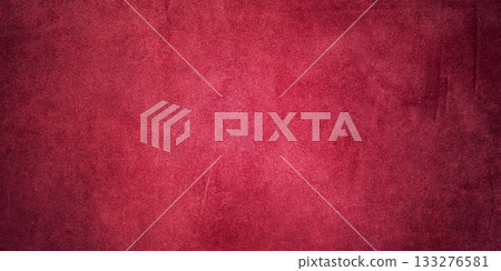 Burgundy suede as a background macro photo. 133276581
