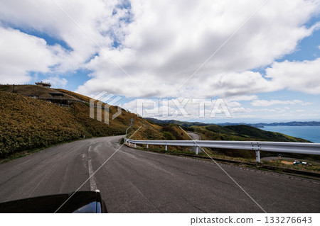 Tatsudomari Line and Mount Iwaki (Tsugaru Peninsula) 133276643