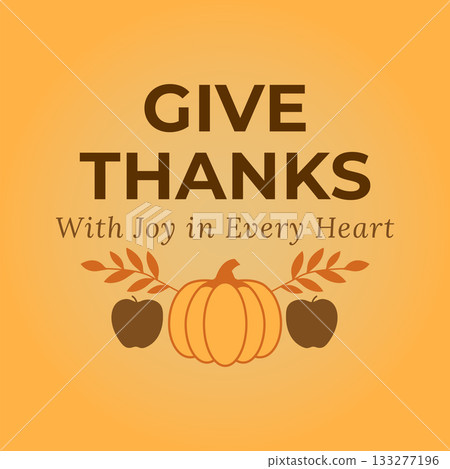 give thanks joyful autumn harvest message 133277196