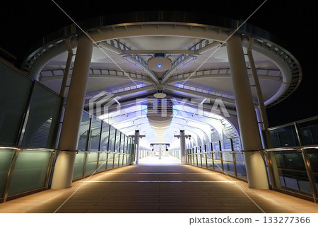 [Osaka Metro] Osakako Station (Chuo Line) at night 133277366
