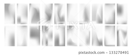 Elegant foil texture bundle. 20 silver mirror gradient mobile wallpapers. Vector illustration Elegant foil texture bundle. 20 silver mirror gradient mobile wallpapers. Vector illustration 133278491