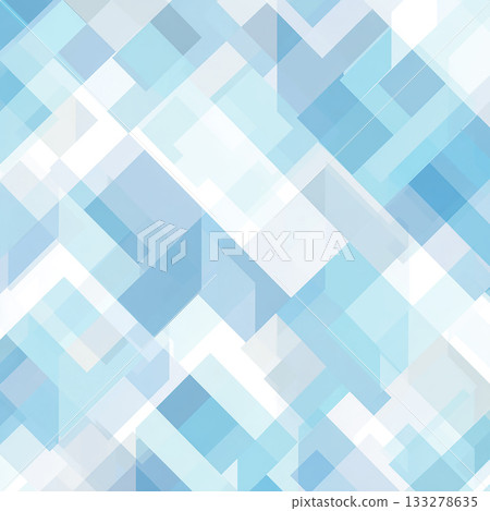 抽象幾何背景，由重疊的藍色多邊形和透明效果構成。 133278635